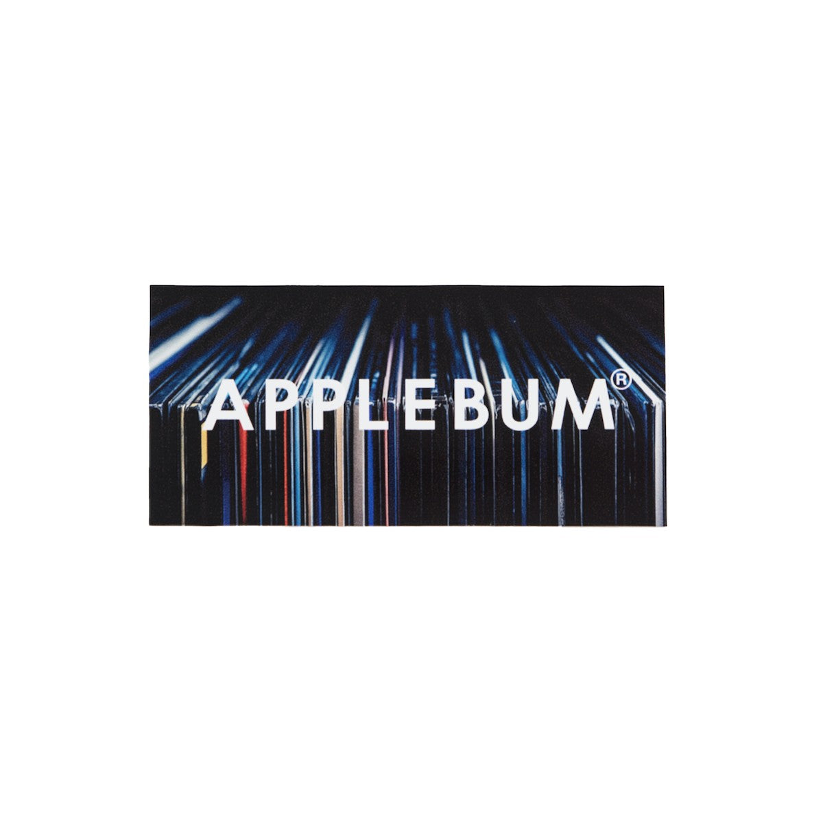 APPLEBUM ”Vinyl Box” Sticker アップルバム "ヴァイナル ボックス” ステッカー HS2511002【メンズ シール グラフィック レコード ロゴ 25SS】
