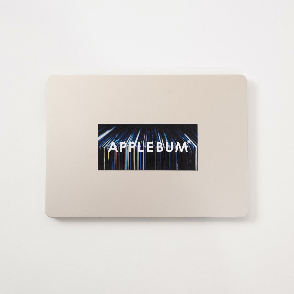 APPLEBUM ”Vinyl Box” Sticker アップルバム "ヴァイナル ボックス” ステッカー HS2511002【メンズ シール グラフィック レコード ロゴ 25SS】
