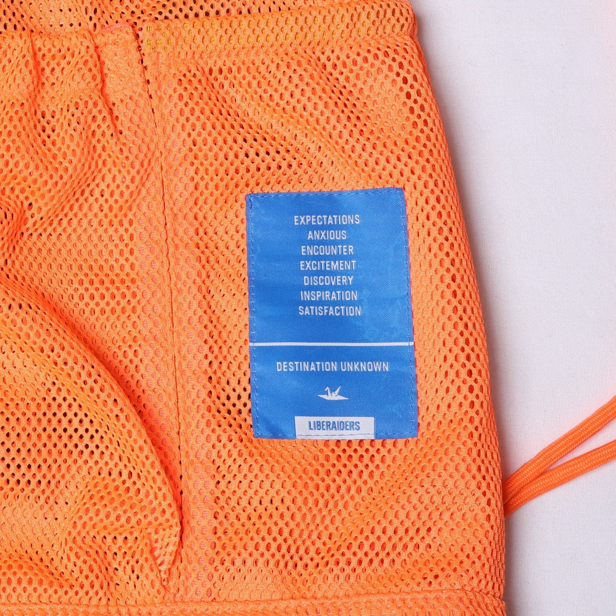 Liberaiders PX MESH DRAWSTRING BAG リベレイダースPX メッシュ ドローストリング バッグ 899052501【メンズ バッグ 巾着 ポーチ セカンドバッグ メッシュ 25FW】