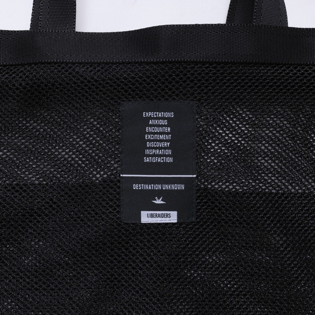 Liberaiders PX MESH TOTE BAG リベレイダースPX メッシュ トートバッグ 899062501【メンズ トートバッグ インナーバッグ ポーチ メッシュ 25FW】