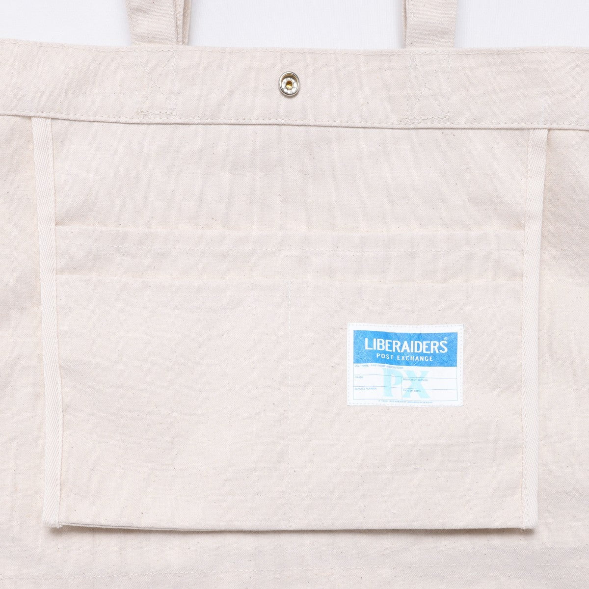Liberaiders PX CANVAS TOOL TOTE BAG リベレイダースPX キャンバス ツール トートバッグ 899082501【メンズ トートバッグ キャンバス A4収納 肩掛け 洗えるバッグ デイリーユース 25FW】