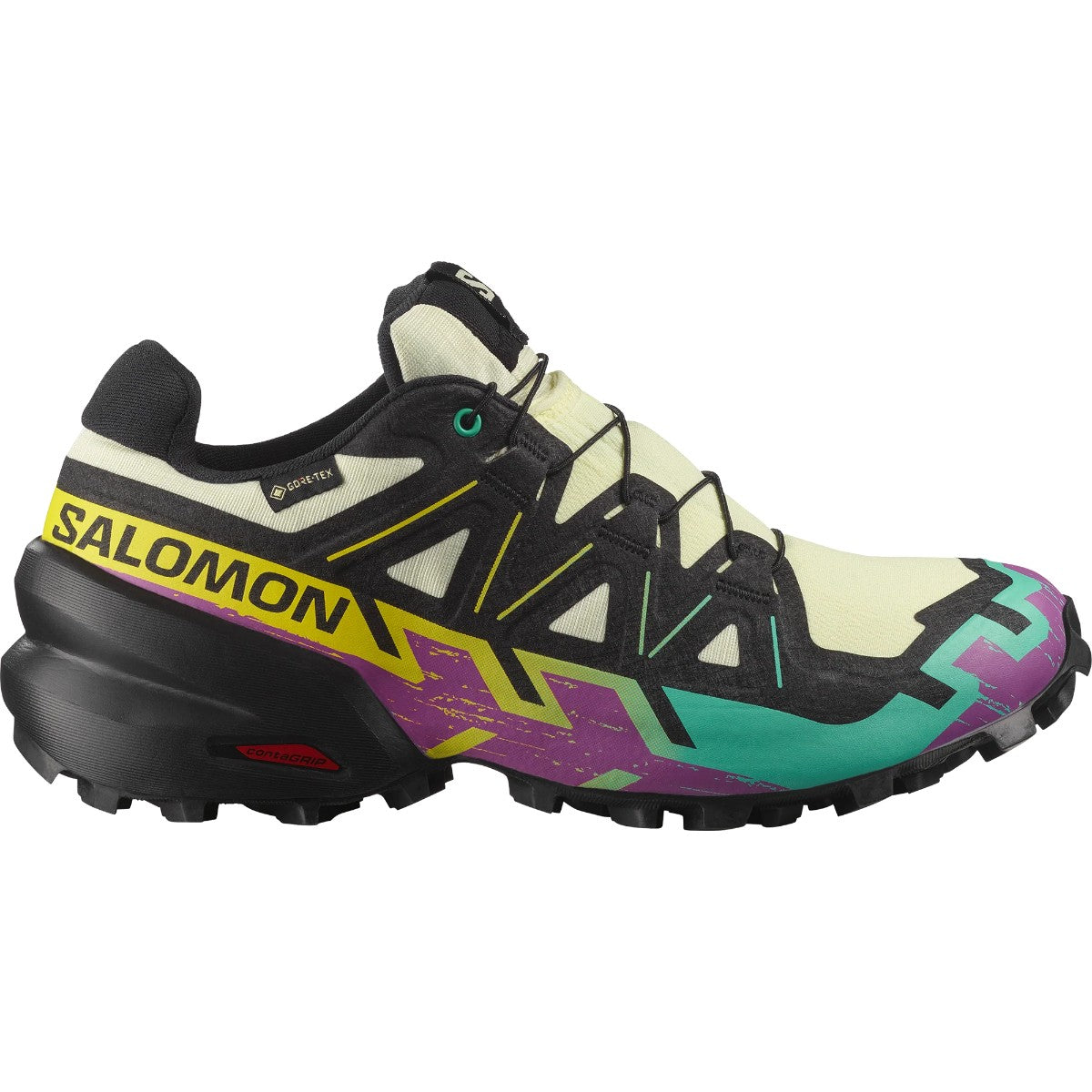 SALOMON SPEEDCROSS 6 GORE-TEX サロモン スピードクロス 6 ゴアテックス L47880200【レディース トレイルランニング 防水 グリップ 耐久性 クッション性 安定性 25FW】