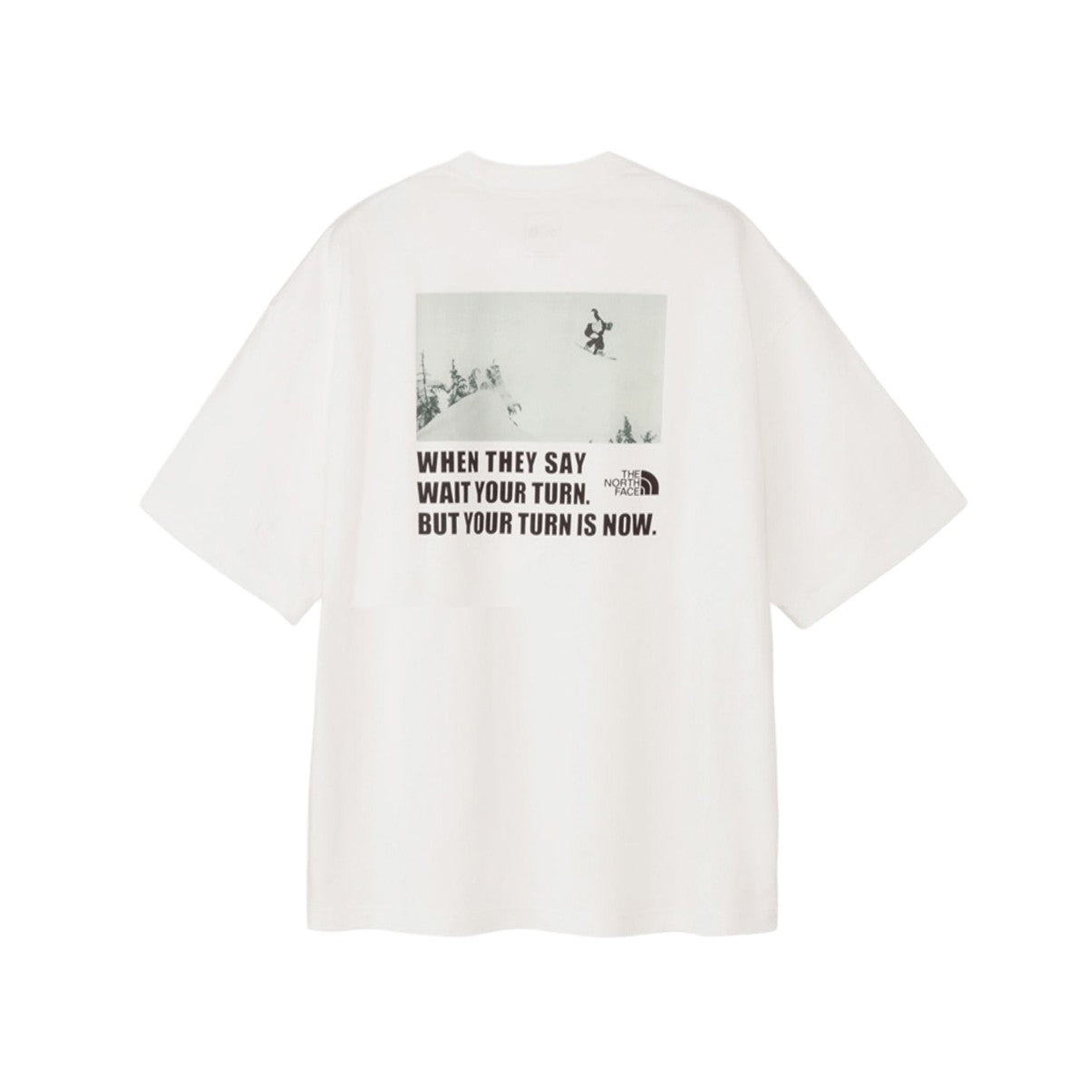 THE NORTH FACE S/S FREERIDE TEE ザ・ノース・フェイス ショートスリーブフリーライドティー NT82532【メンズ Tシャツ 速乾コットン グラフィックTシャツ カジュアルウェア アウトドア 25FW】
