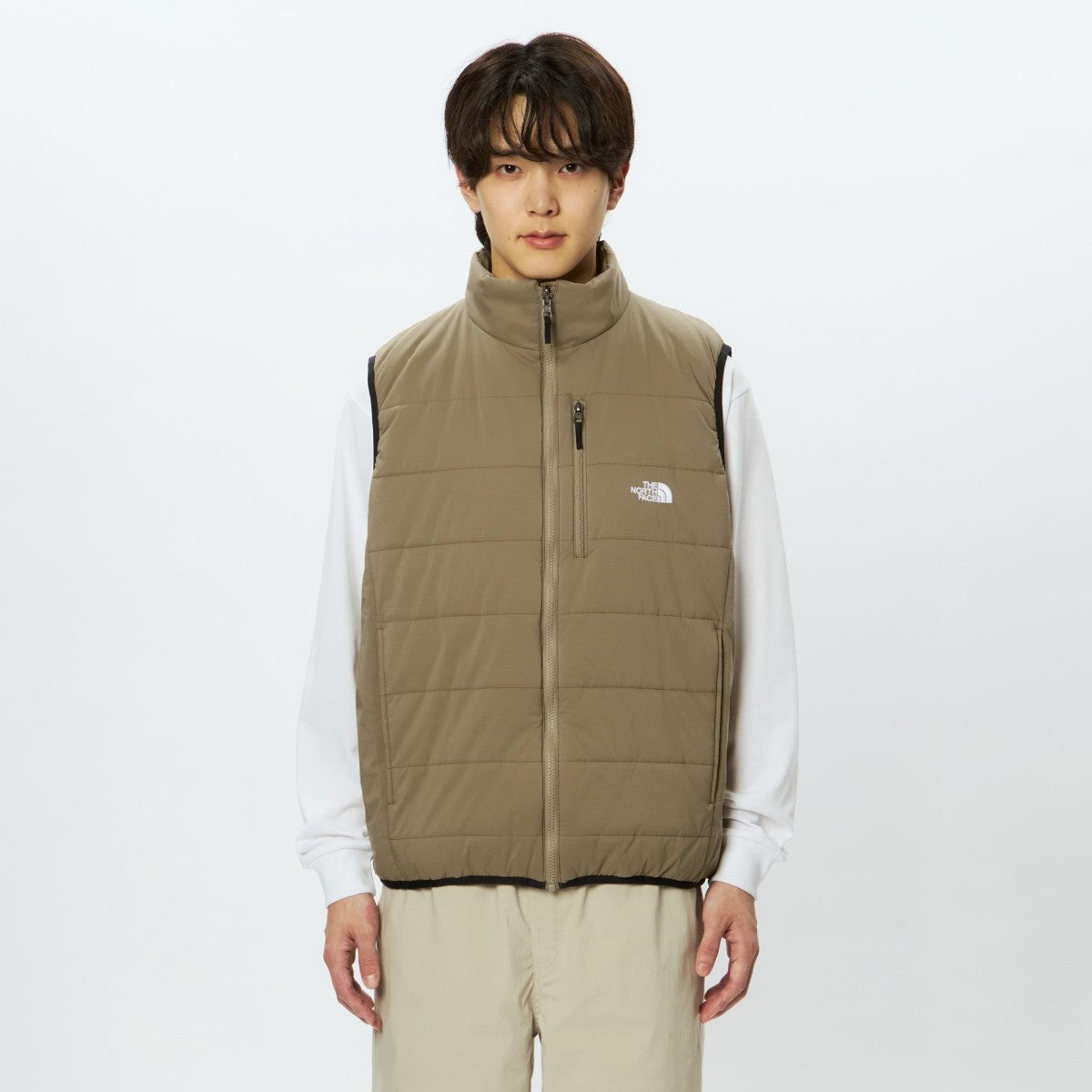 THE NORTH FACE LIGHT RIDER VEST ザ・ノース・フェイス ライトライダーベスト NY82555【メンズ アウター ベスト リップストップ 撥水 軽量 25FW】
