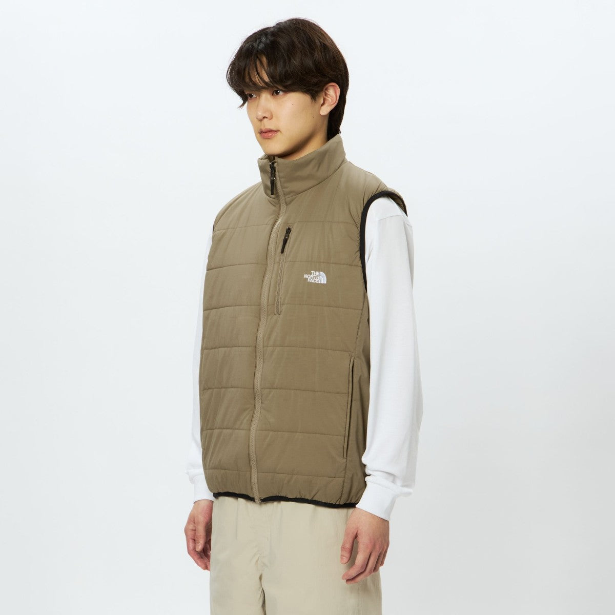 THE NORTH FACE LIGHT RIDER VEST ザ・ノース・フェイス ライトライダーベスト NY82555【メンズ アウター ベスト リップストップ 撥水 軽量 25FW】