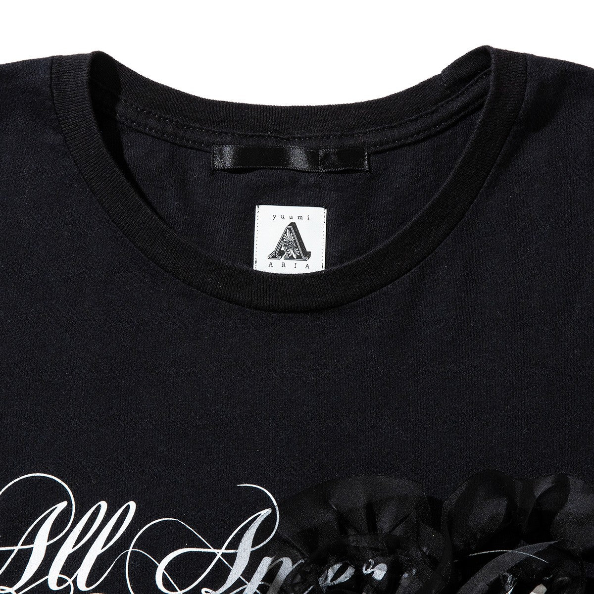 YuumiARIA FRILL FROWER ユウミアリア フリル フラワー 252-AR001【レディース 半袖Tシャツ 古着リメイク アソート 25FW】