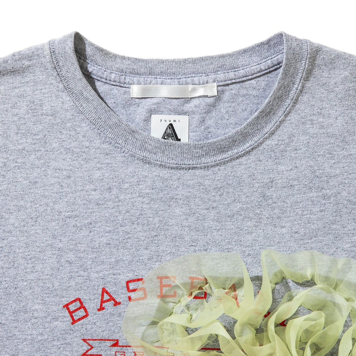 YuumiARIA FRILL FROWER ユウミアリア フリル フラワー 252-AR001【レディース 半袖Tシャツ 古着リメイク アソート 25FW】