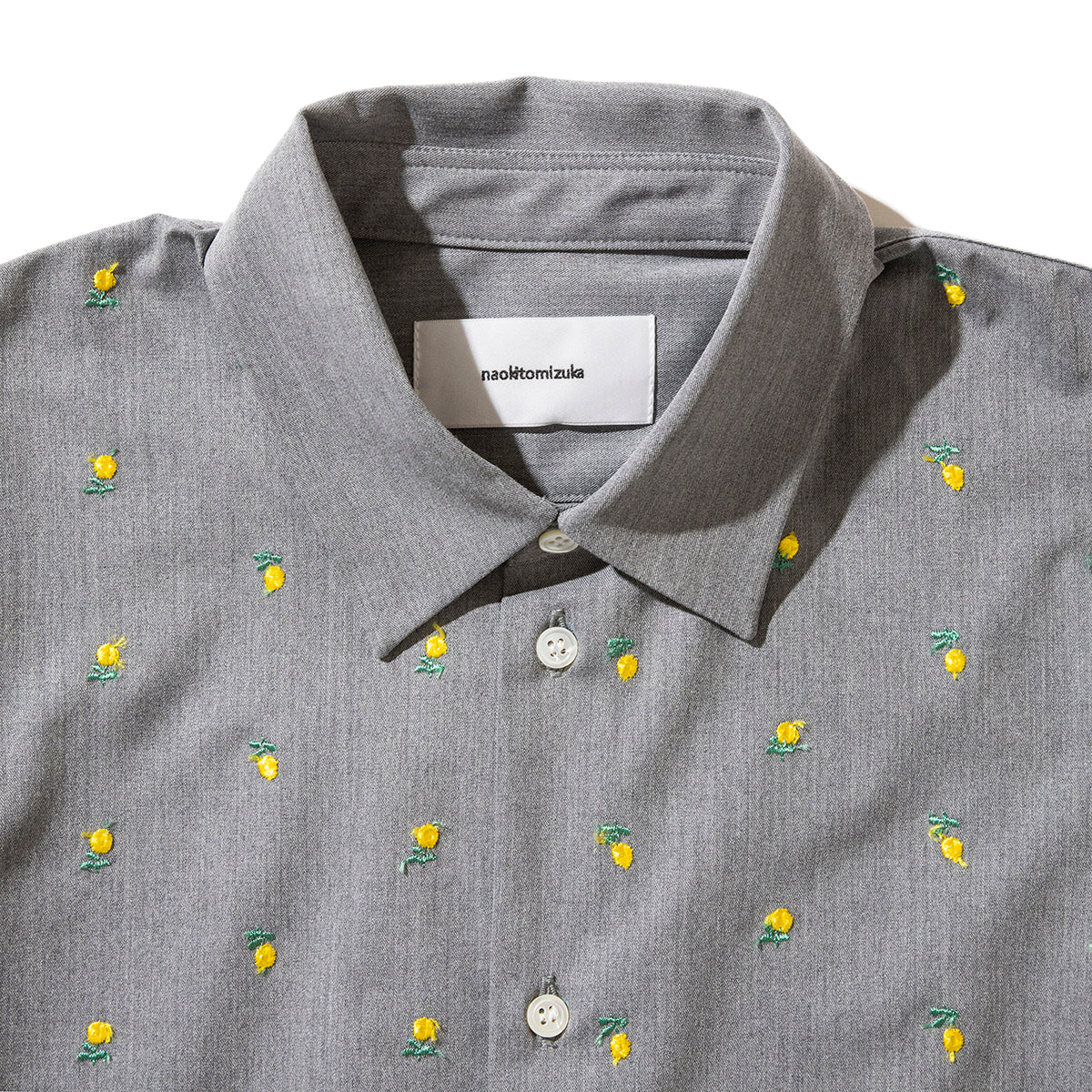 naokitomizuka Flower embroidery ribbon blouse ナオキトミヅカ フラワー エンブロイダリー リボン ブラウス GRNTB015【レディース WOMENブランド 楽天NG 25FW】