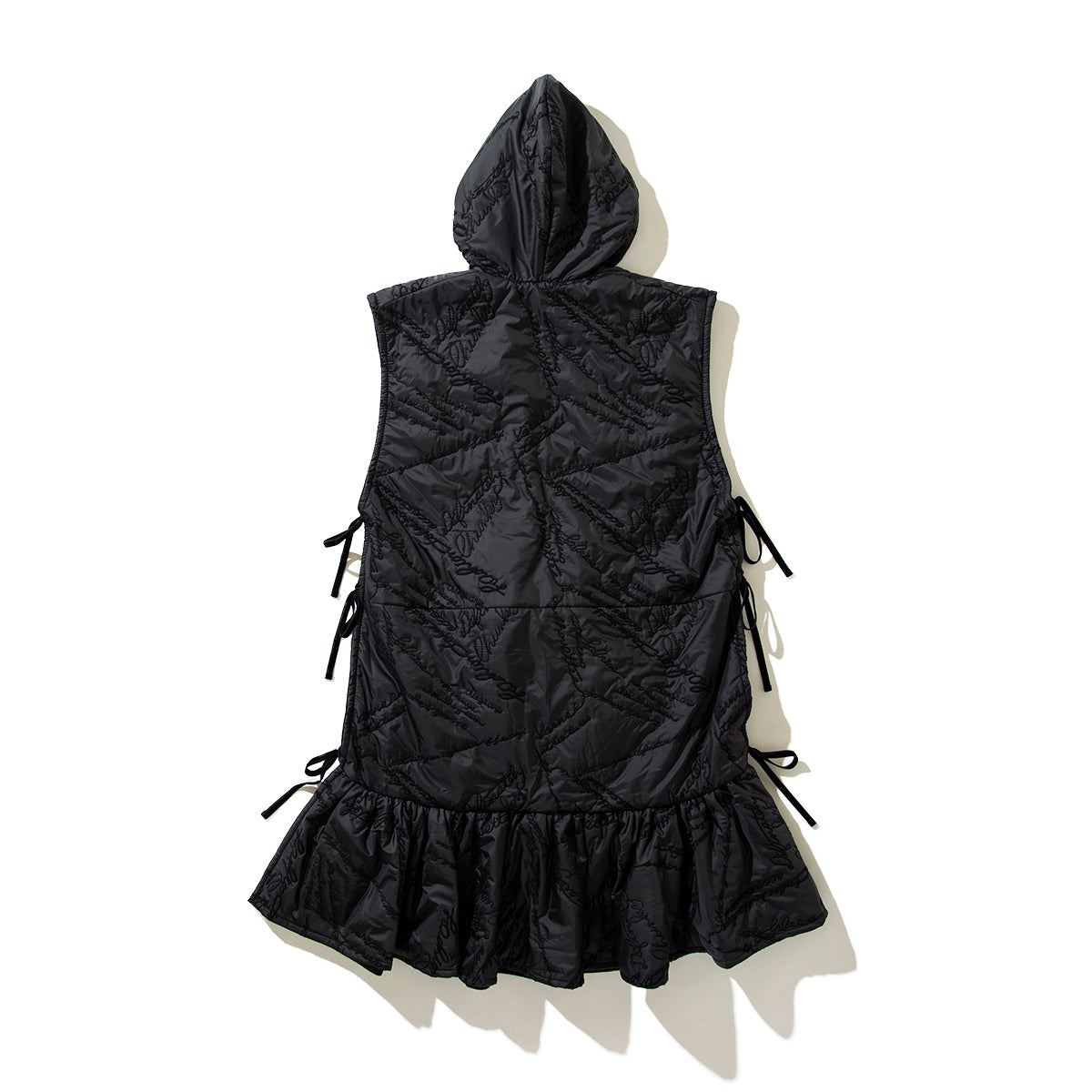 naokitomizuka Quilting ruffled gilet ナオキトミヅカ キルティング ラッフルド ジレ GRNTB016【レディース WOMENブランド 楽天NG 25FW】