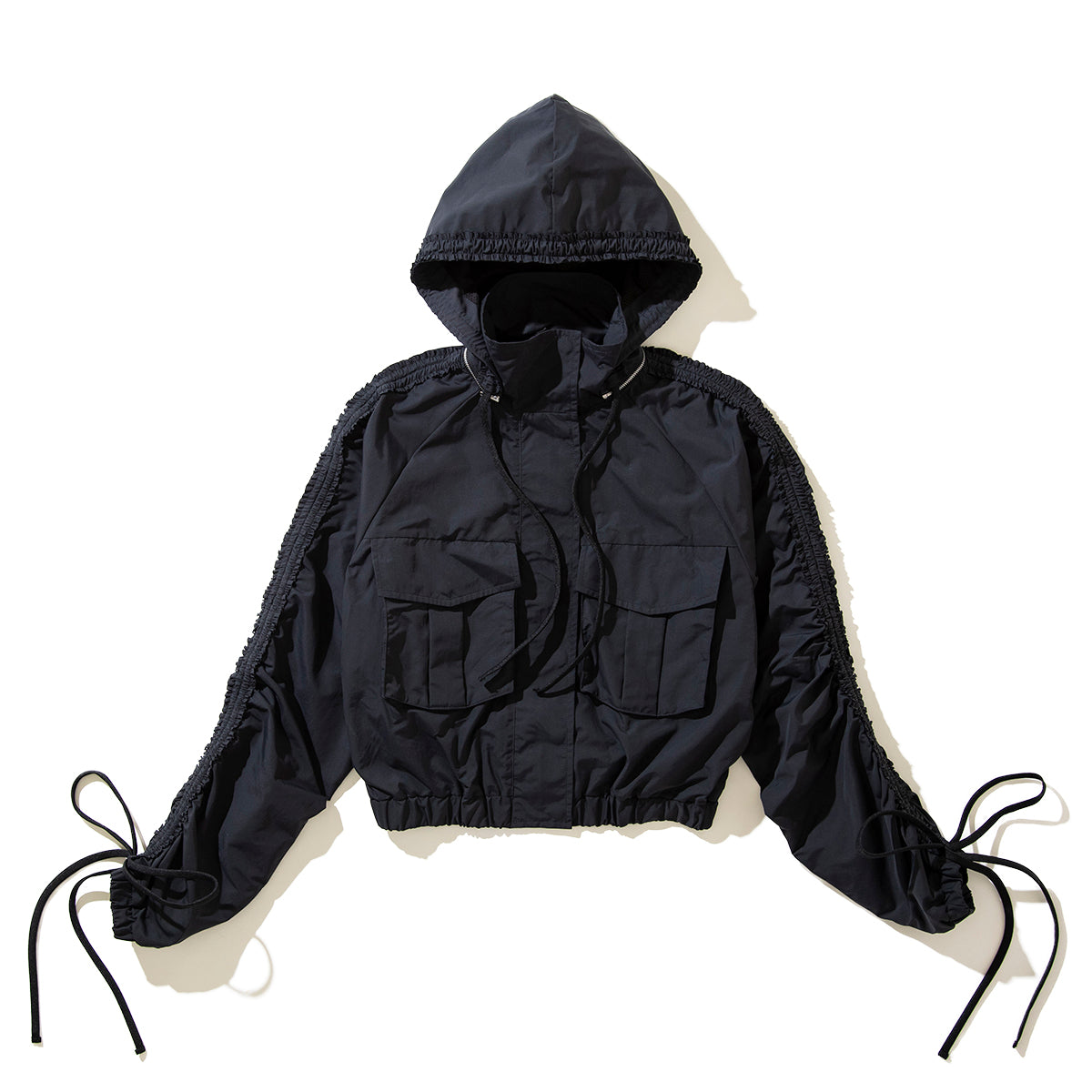 naokitomizuka WILD THINGS Gathered blouson ナオキトミヅカ ワイルドシングス ギャザード ブルゾン GRNTJ005【レディース WOMENブランド 楽天NG 25FW】