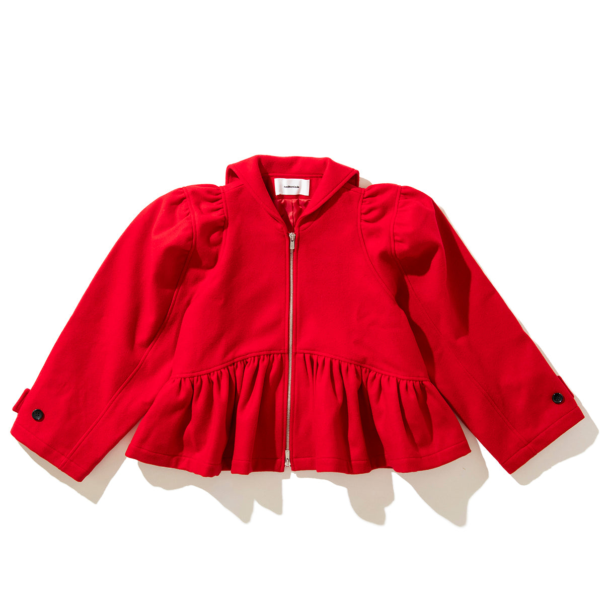 naokitomizuka Front zip jacket ナオキトミヅカ フロントジップ ジャケット GRNTJ007【レディース WOMENブランド 楽天NG 25FW】
