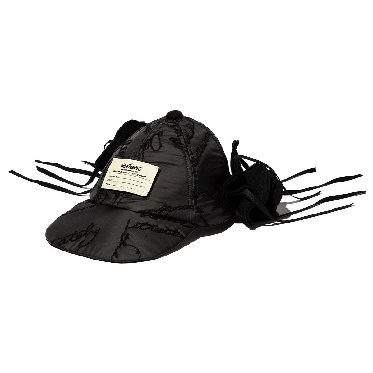 naokitomizuka WILD THINGS Quilting Hat ナオキトミヅカ ワイルドシングス キルティングハット GRNTK006【レディース WOMENブランド 楽天NG 25FW】