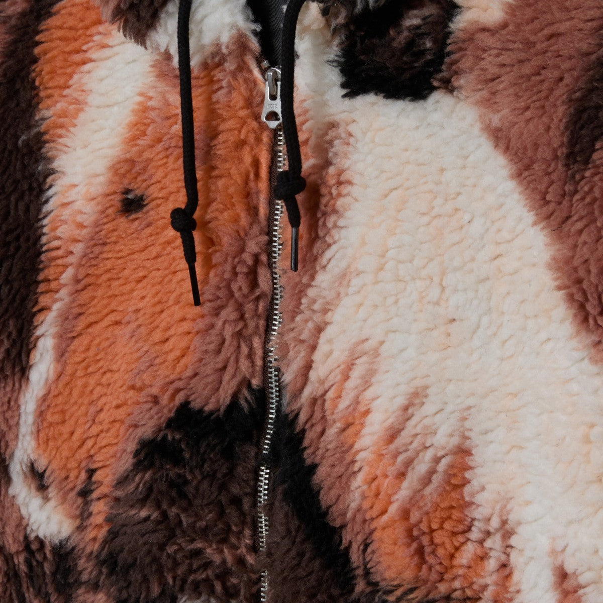 OBEY HORSES SHERPA JACKET オベイ ホーシズ シェルパ ジャケット 121800610【メンズ ジャケット シェルパ フリース アウター リラックスフィット 防寒 25FW】