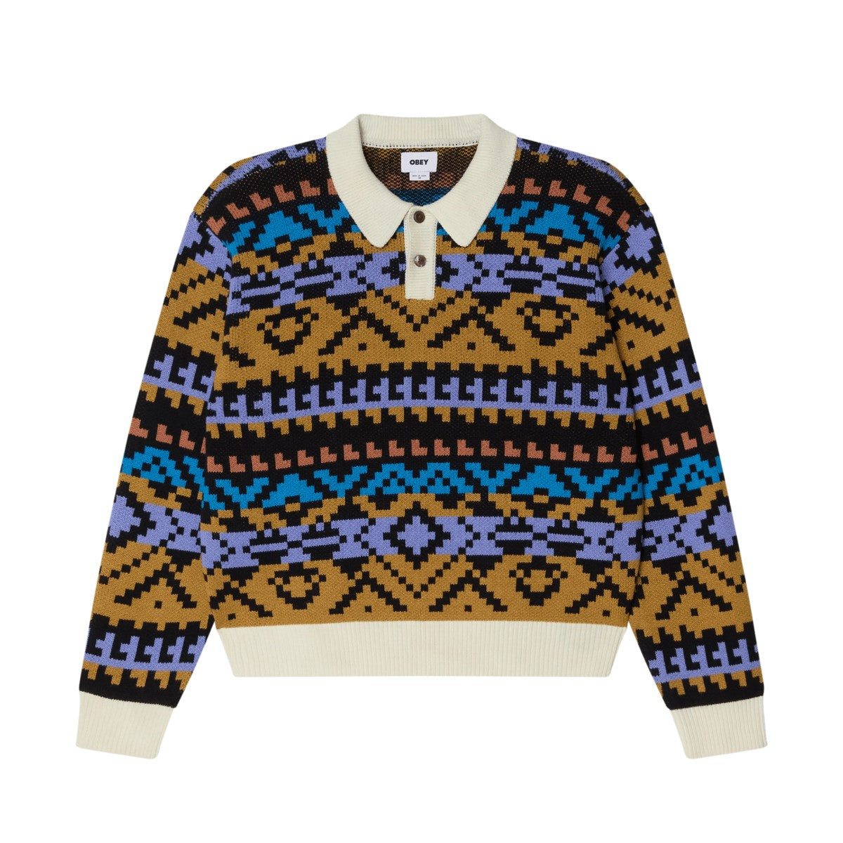GEO POLO SWEATER