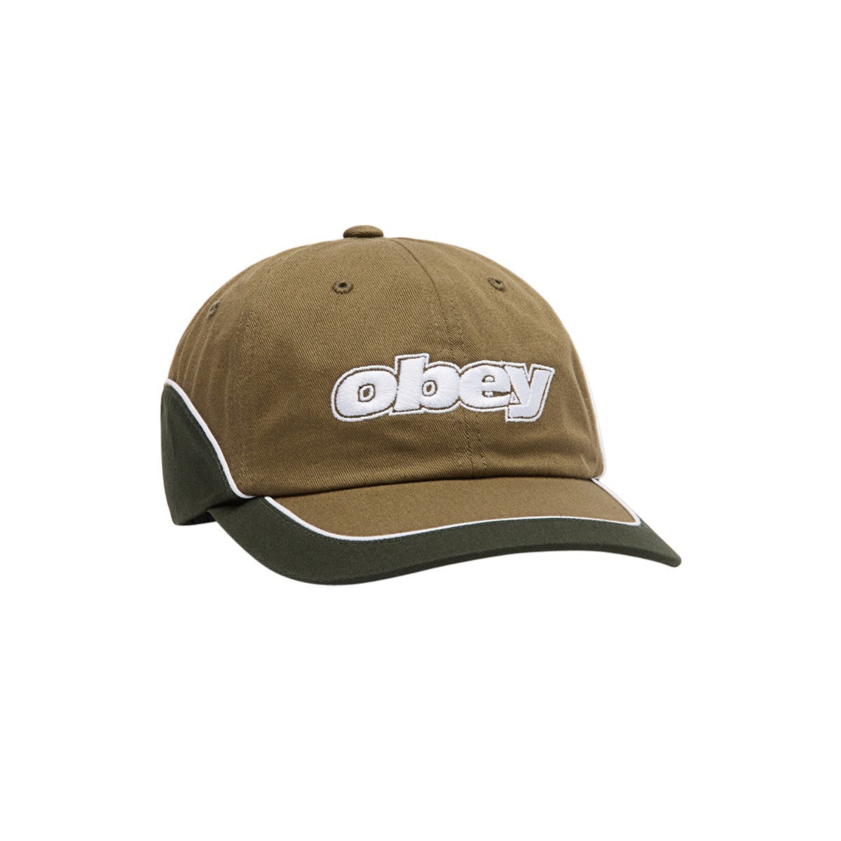 OBEY REWIND 6 PANEL VELCROBACK オベイ リワインド 6パネル ベルクロバック 100580430【メンズ キャップ ベルクロ パイピング 帽子 刺繍 25FW】