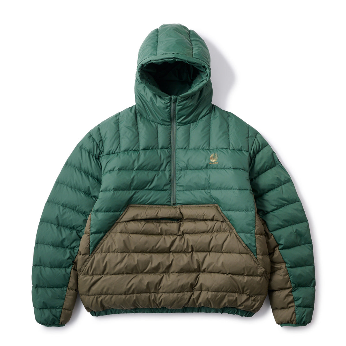 Hellrazor LOGO PULLOVER HOODED DOWN JACKET 01125AW0102 – Kinetics