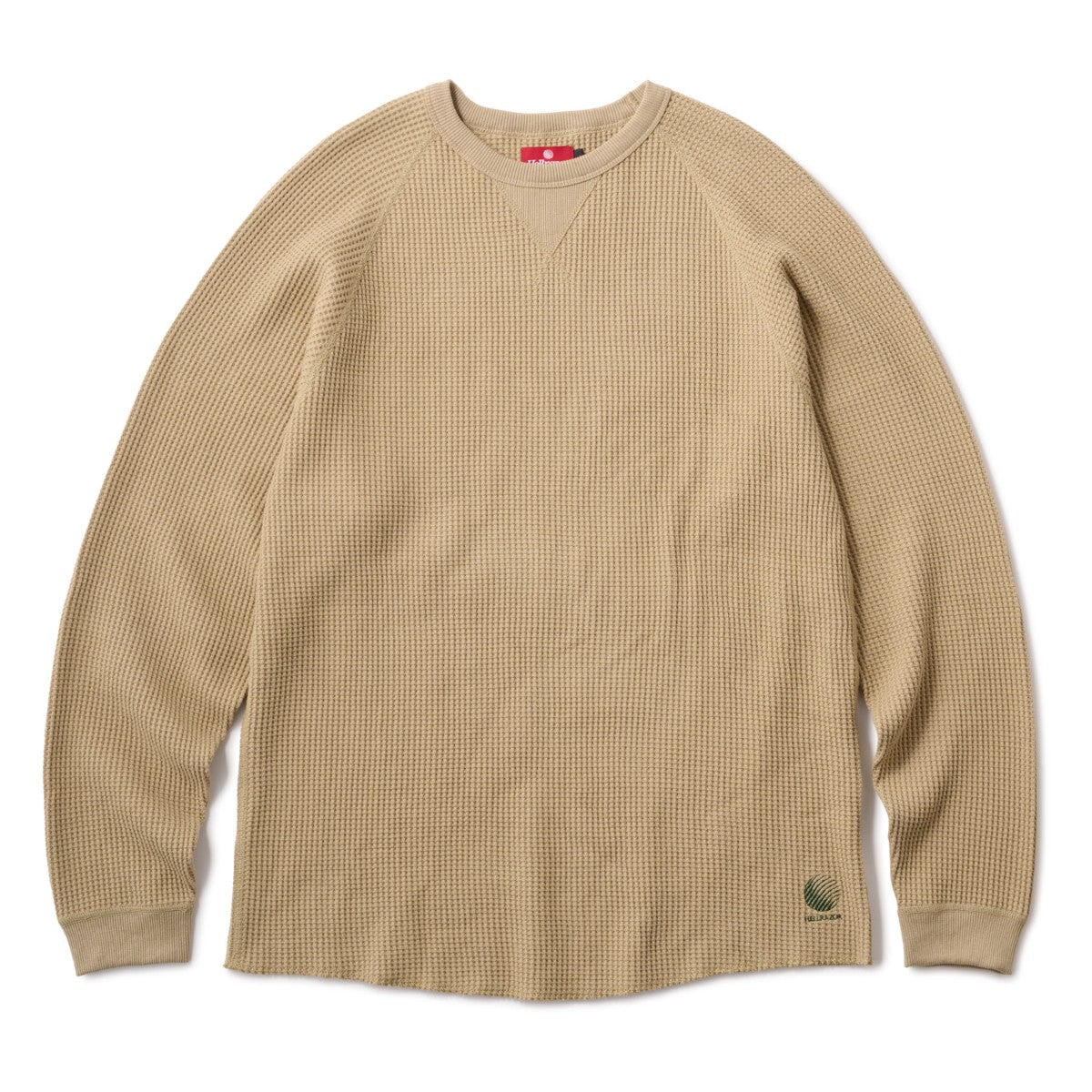 Hellrazor WAFFLE LS SHIRT ヘルレイザー ワッフル ロングスリーブ シャツ 01125AW0301【メンズ 長袖 Tシャツ カットソー ロゴ 25FW】