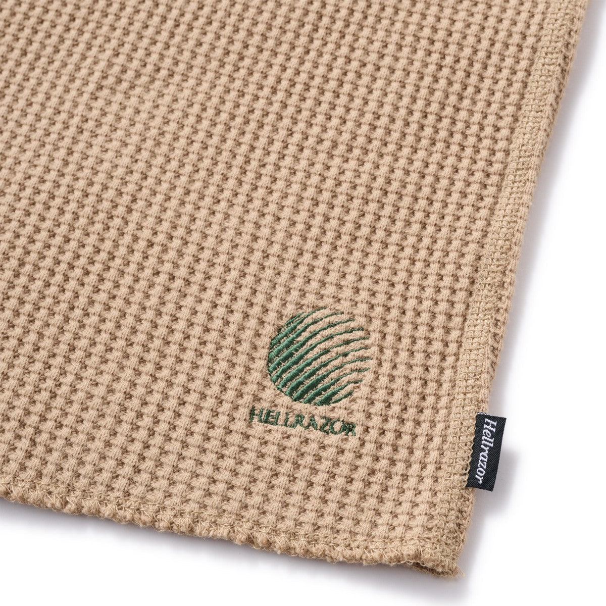 Hellrazor WAFFLE LS SHIRT ヘルレイザー ワッフル ロングスリーブ シャツ 01125AW0301【メンズ 長袖 Tシャツ カットソー ロゴ 25FW】