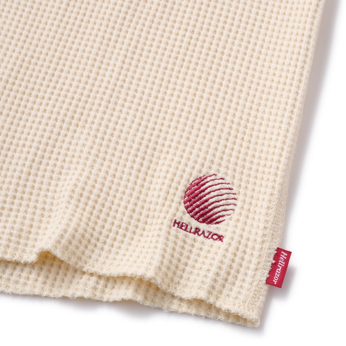 Hellrazor WAFFLE LS SHIRT ヘルレイザー ワッフル ロングスリーブ シャツ 01125AW0301【メンズ 長袖 Tシャツ カットソー ロゴ 25FW】