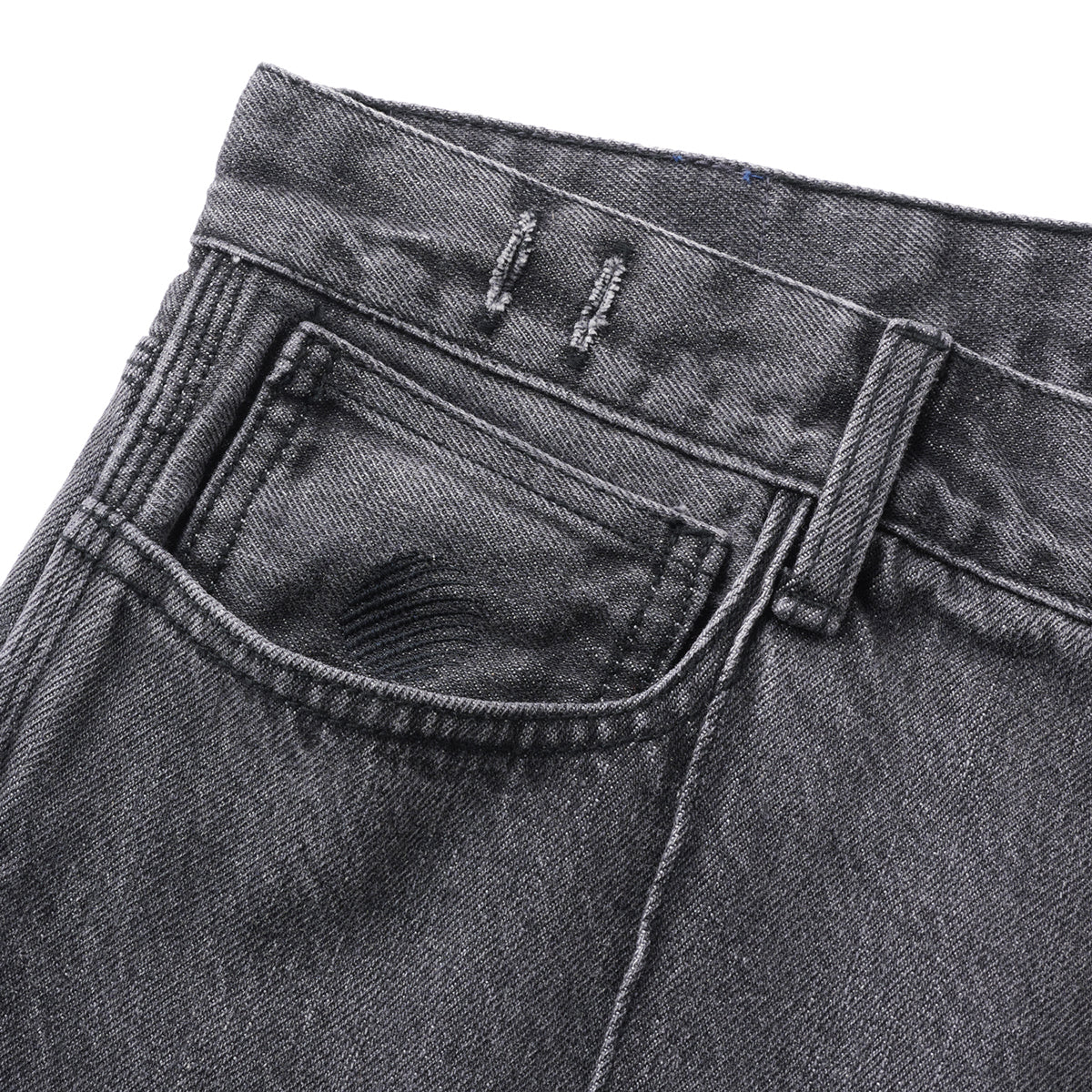 Hellrazor BLOCK BAGGIE DENIM PANTS ヘルレイザー ブロック バギーデニムパンツ 01125AW0402【メンズ デニムパンツ ワイド バギーシルエット 25FW】