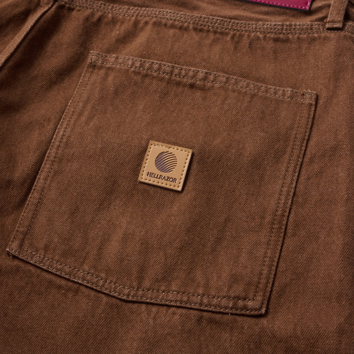 Hellrazor BAGGIE DENIM PANTS ヘルレイザー バギー デニム パンツ 01125AW0404【メンズ デニムパンツ ワイド バギーシルエット 25FW】