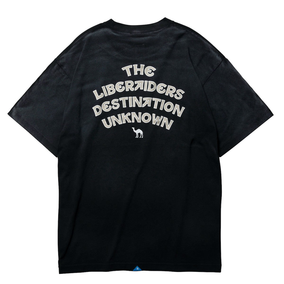 Liberaiders CAMEL TEE リベレイダース キャメル ティー 77602【メンズ Tシャツ 半袖 ロゴ バックプリント ヴィンテージテイスト 25FW】