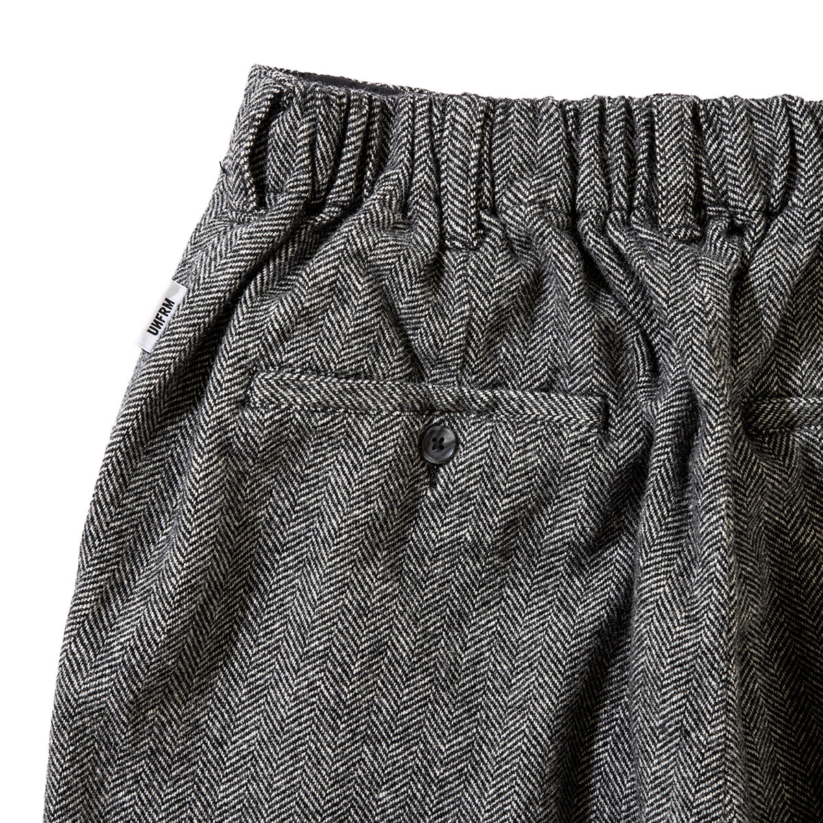 UNFRM OUTDOOR STANDARD BRITISH VINTAGE TWEED WIDE PANTS ユニフォームアウトドアスタンダード ブリティッシュ ヴィンテージ ツイード ワイド パンツ AW-4559【メンズ ワイドパンツ ツイード リラックスフィット クラシックスタイル 25FW】