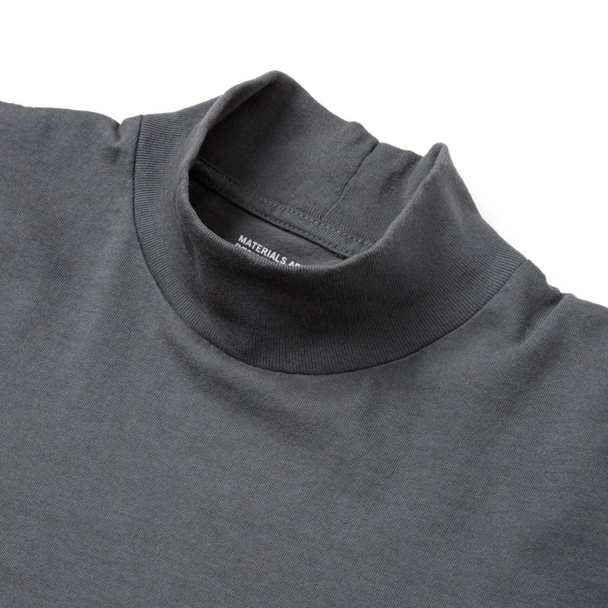 Sandinista American Cotton Turtleneck L-S Tee サンディニスタ アメリカンコットン タートルネック ロングスリーブ Tシャツ 60425WA02-TP【メンズ 長袖Tシャツ カットソー アメリカコットン タートルネック トップス 25FW】