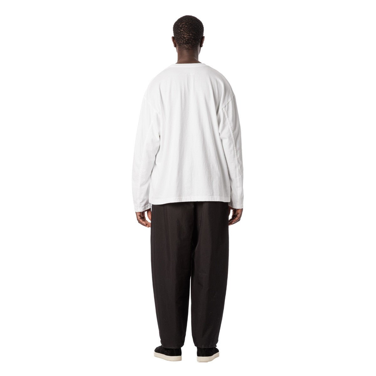 Sandinista C/N Lined Easy Pants サンディニスタ C/N ラインド イージー パンツ 60425WA03-BT【メンズ イージーパンツ コットンナイロン 撥水 メッシュ テーパード 25FW】