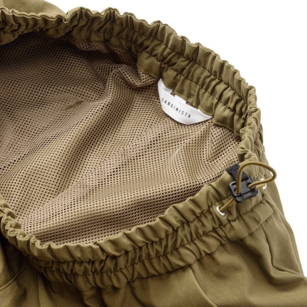 Sandinista C/N Lined Easy Pants サンディニスタ C/N ラインド イージー パンツ 60425WA03-BT【メンズ イージーパンツ コットンナイロン 撥水 メッシュ テーパード 25FW】