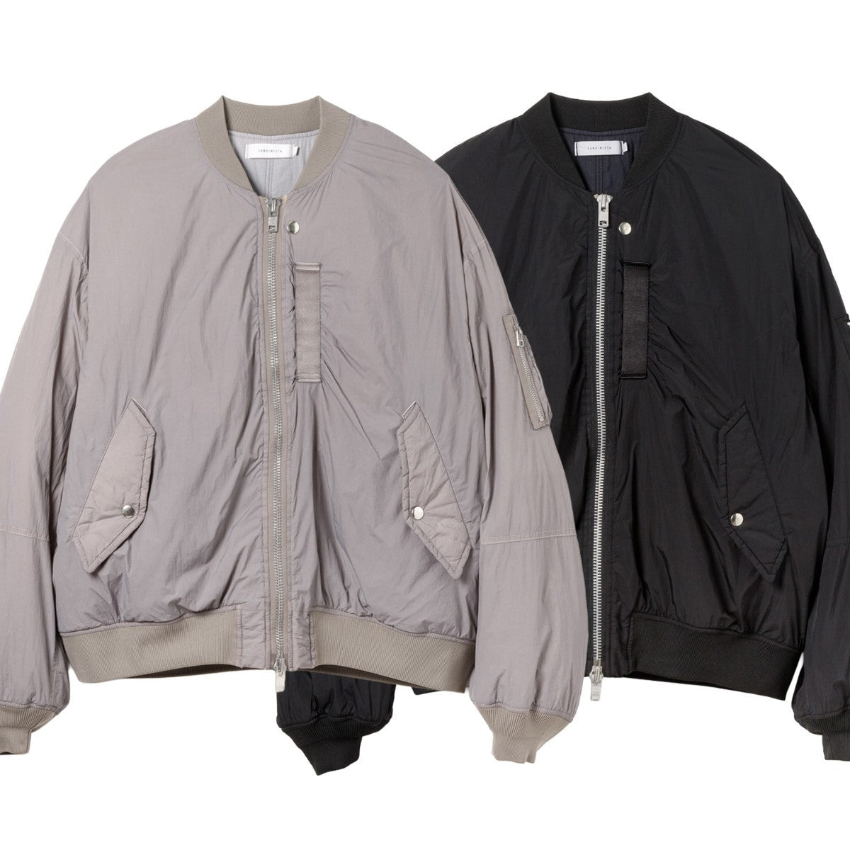 Sandinista MA-1 - Overdyed サンディニスタ MA-1 - オーバーダイ 60425WA03-OW【メンズ MA-1 ジャケット 製品染め ワイドシルエット シンサレート 防寒 アウター 25FW】