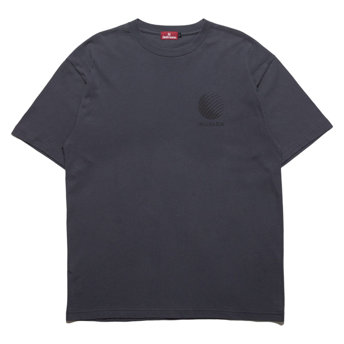 Hellrazor CORE LOGO T-SHIRT ヘルレイザー コア ロゴ Tシャツ 01125SPQS5302【メンズ 半袖Tシャツ バックプリント ブランドロゴ 25FW】