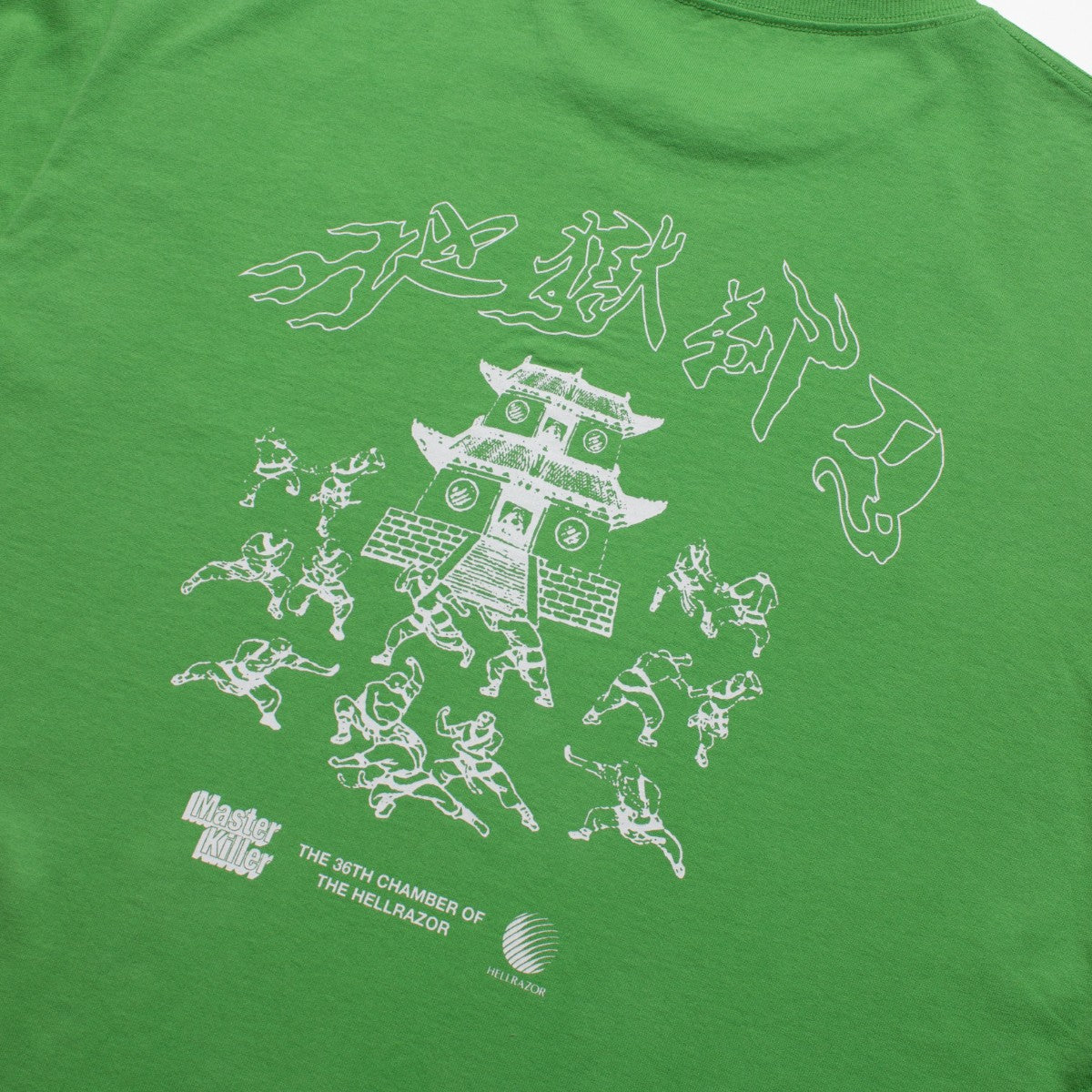 Hellrazor MASTER KILLER T-SHIRT ヘルレイザー マスター キラー Tシャツ 01125SPQS5303【メンズ 半袖Tシャツ バックプリント 25FW】