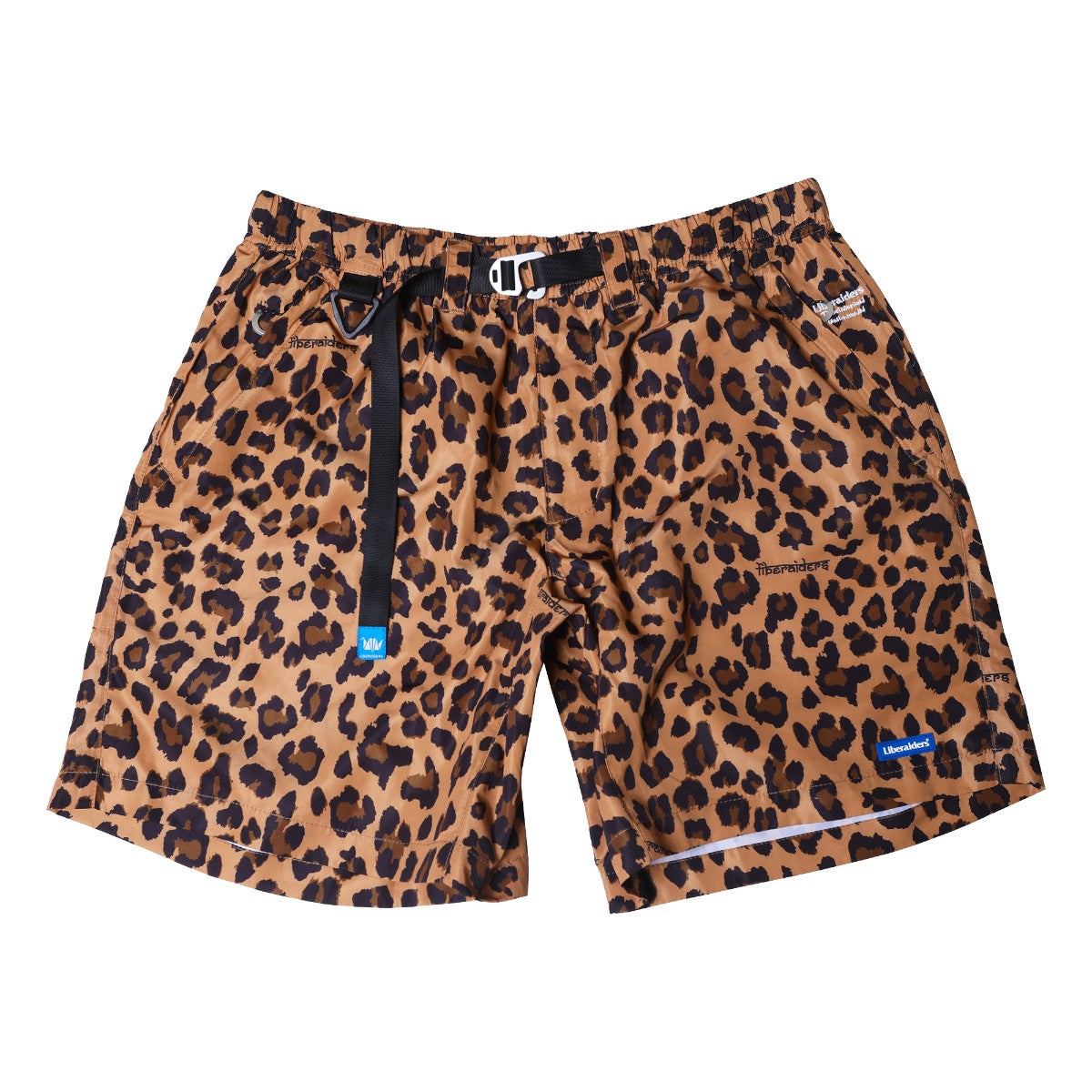 Liberaiders LEOPARD UTILITY SHORTS リベレイダース レオパード ユーティリティ ショーツ 738012513【メンズ ハーフパンツ ショートパンツ 総柄 撥水素材 アウトドア 販路限定 25FW】