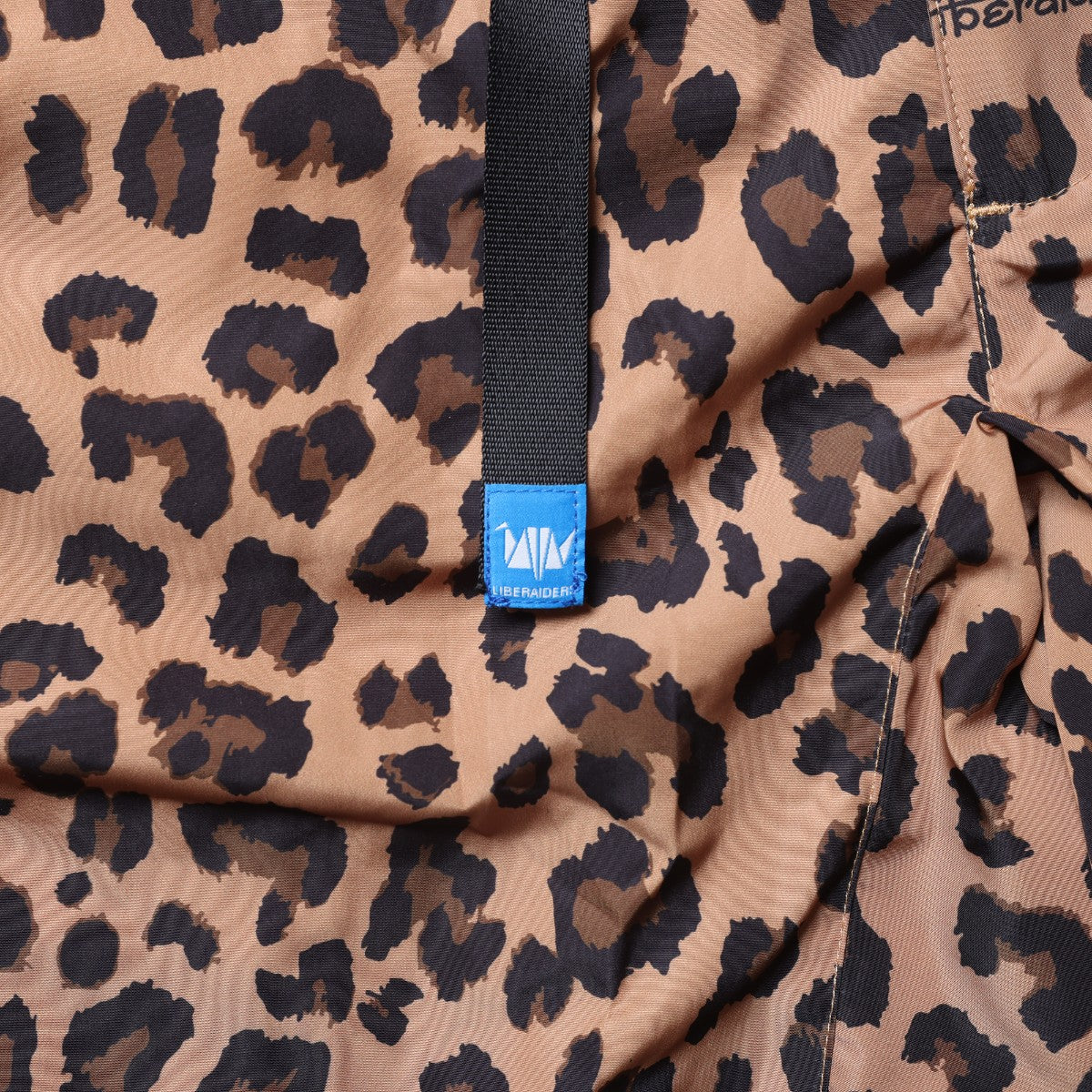 Liberaiders LEOPARD UTILITY SHORTS リベレイダース レオパード ユーティリティ ショーツ 738012513【メンズ ハーフパンツ ショートパンツ 総柄 撥水素材 アウトドア 販路限定 25FW】