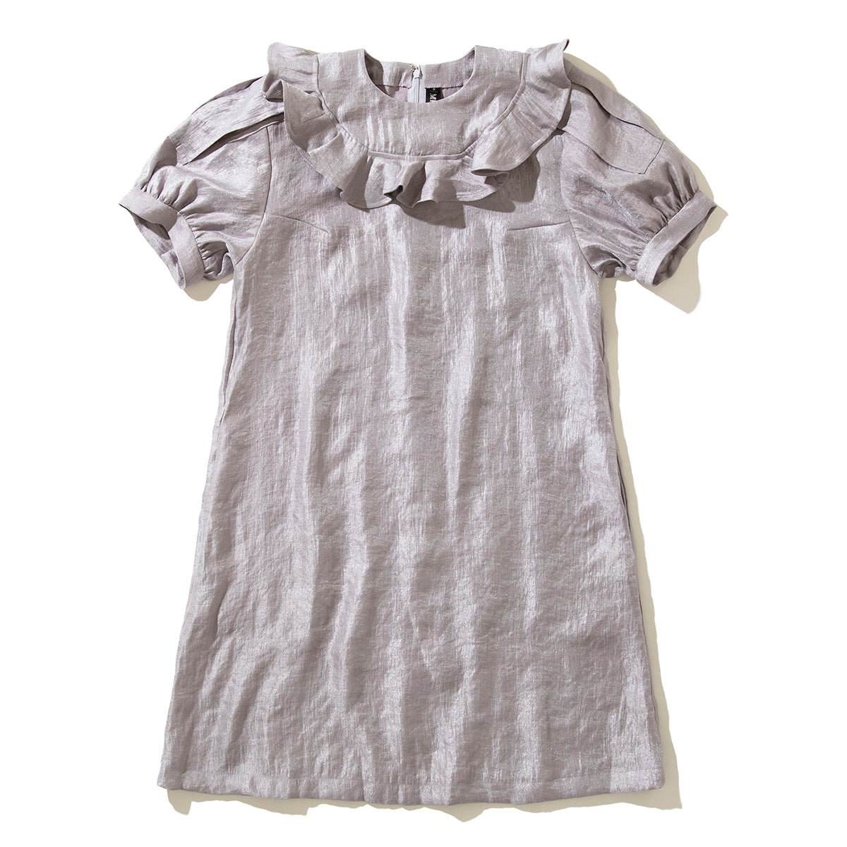MIYAO Mini Dress with Ruffled Flap ミヤオ フリルフラップ付きミニドレス MDOP-04【レディース WOMENブランド 楽天NG 25FW】