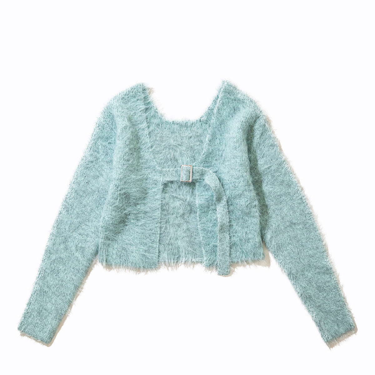 ANNA SUI NYC FEATHER YARN BELT CARDIGAN アナスイ エヌワイシー フェザーヤーンベルトカーディガン 15214307【レディース カーディガン シャギー 前後2WAY 25FW】