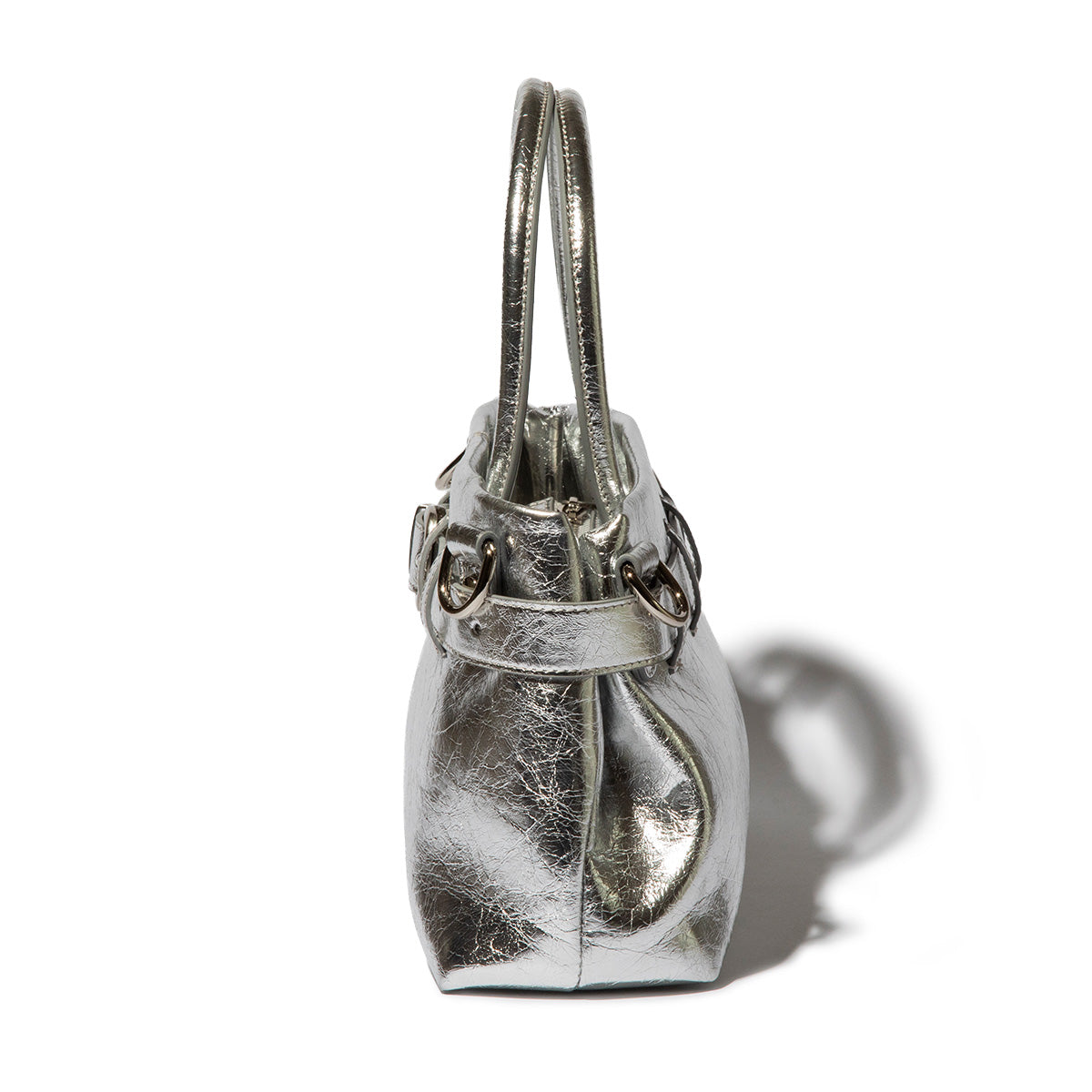 ANNA SUI NYC FAKE LEATHER BELT DESIGN BAG アナスイ エヌワイシー フェイクレザーベルトデザインバッグ 15261327【レディース ショルダーバッグ 2way フェイクレザー メタリック 25FW】