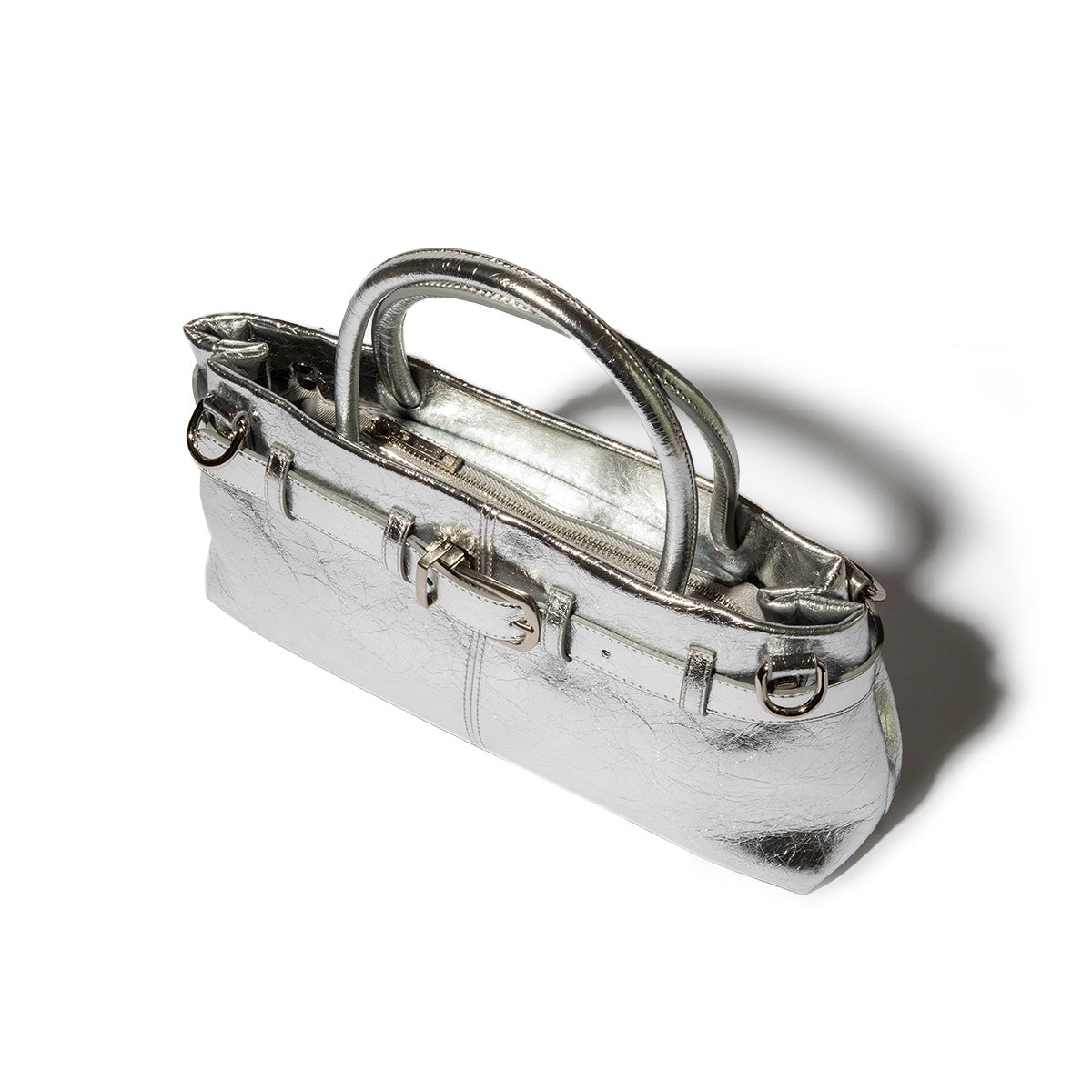 ANNA SUI NYC FAKE LEATHER BELT DESIGN BAG アナスイ エヌワイシー フェイクレザーベルトデザインバッグ 15261327【レディース ショルダーバッグ 2way フェイクレザー メタリック 25FW】