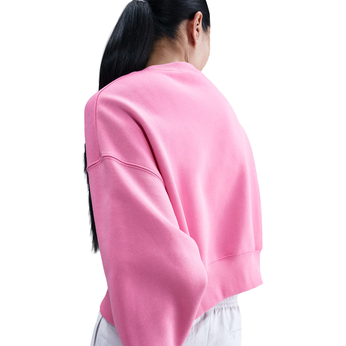 NIKE Sportswear Phoenix Fleece ナイキ ウィメンズ NSW フェニックス フリース L/S クルー OOS DQ5762【レディース クルーネック スウェットシャツ オーバーサイズ 25FW】