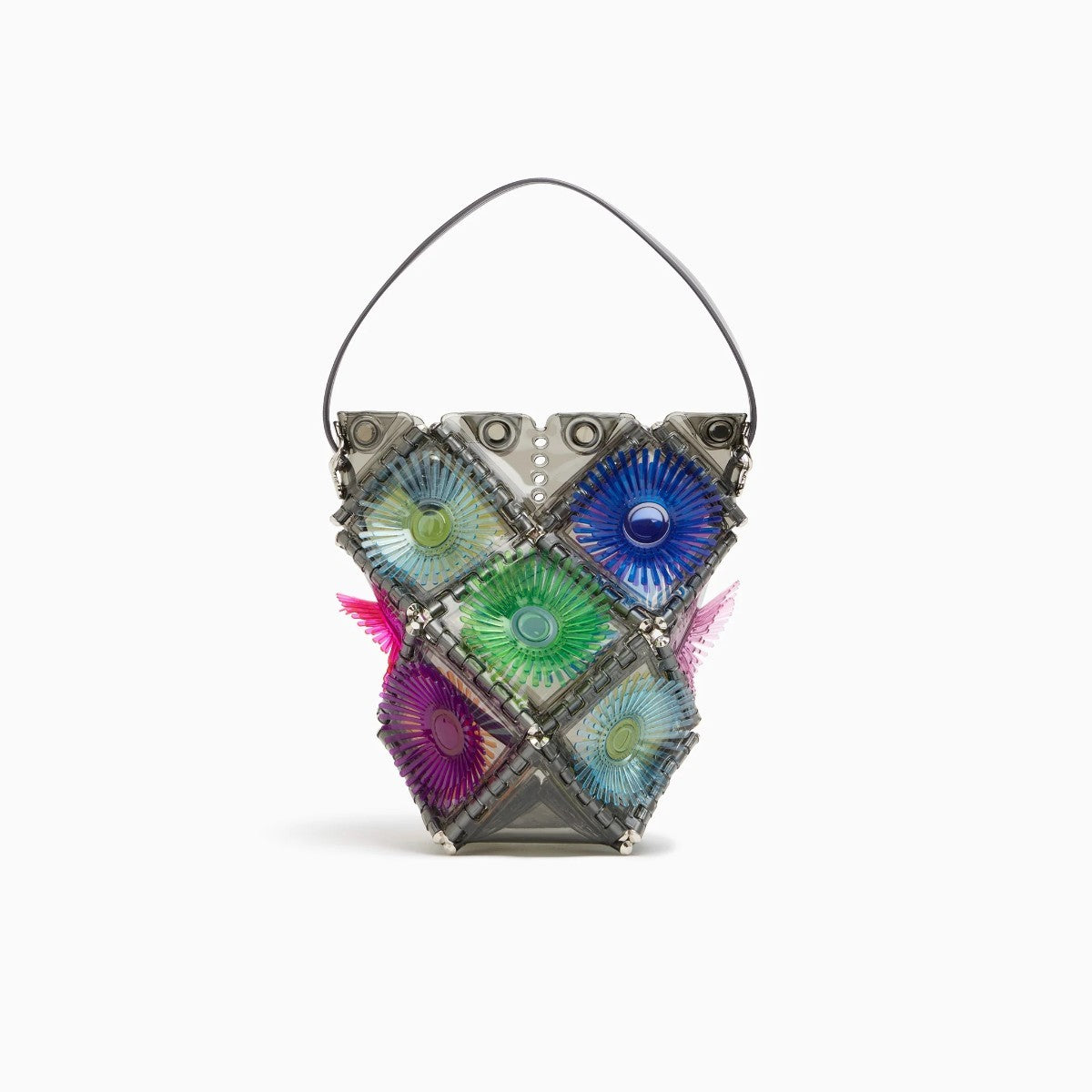 52 by HIKARUMATSUMURA SABOTEN MULTI ゴジュウニバイヒカルマツムラ サボテン マルチ 14BP005【レディース トートバッグ アイコンバッグ マグネット開け口 カラフル 25FW】