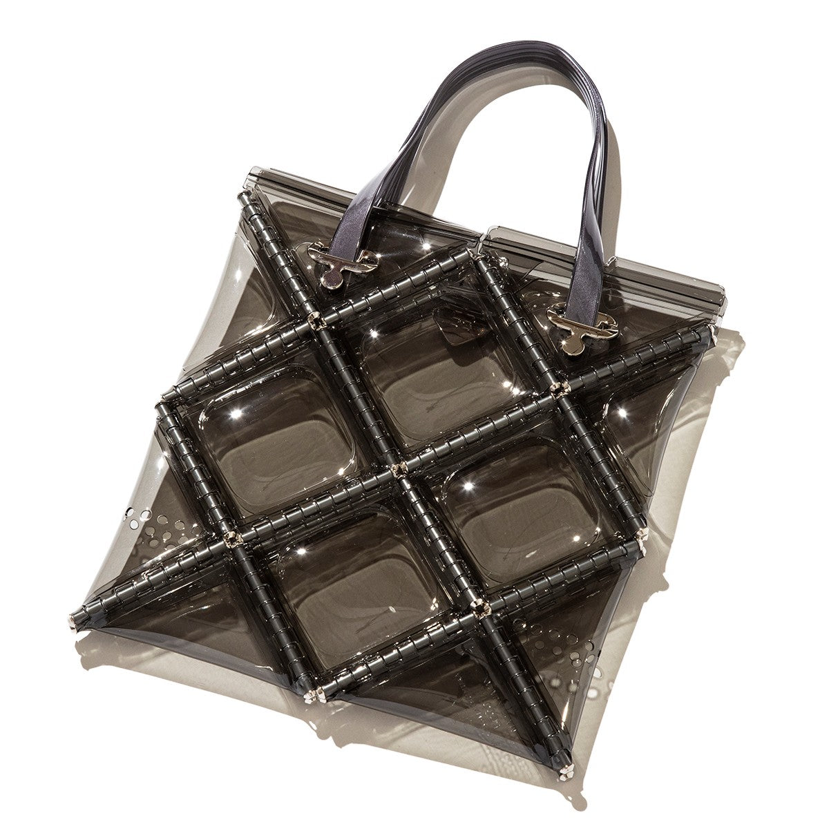 52 by HIKARUMATSUMURA FLAT TOTE MINI ゴジュウニバイヒカルマツムラ フラット トート ミニ 14BP047【レディース ミニトートバッグ ミニマル コンパクト 光沢感 25FW】