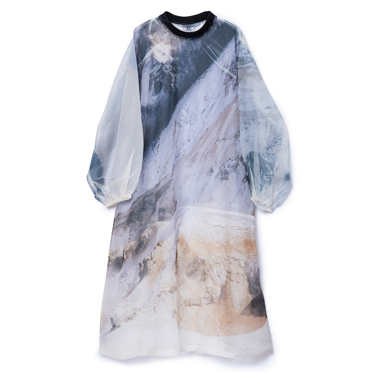 NON TOKYO DIRECT PRINT SHEER ONE-PIECE ノントーキョー ダイレクトプリントシアーワンピース NON-25A-0809【レディース WOMENブランド 楽天NG 25FW】