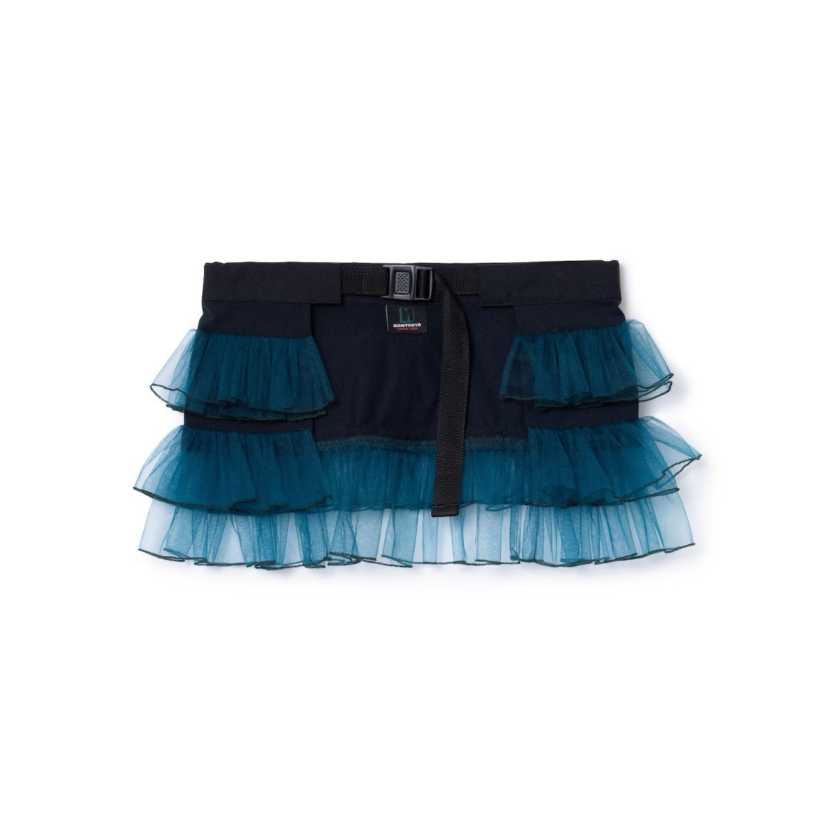 NON TOKYO TULLE FRILL BELT ノントーキョー チュール フリル ベルト NON-25A-0813【レディース チュールベルト フリル サイズ調節可能 25FW】