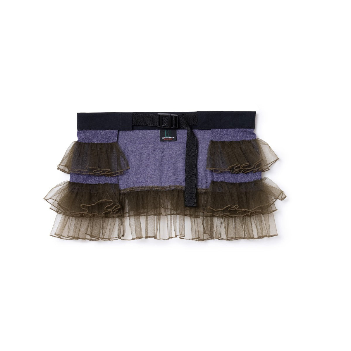 NON TOKYO TULLE FRILL BELT ノントーキョー チュール フリル ベルト NON-25A-0813【レディース チュールベルト フリル サイズ調節可能 25FW】
