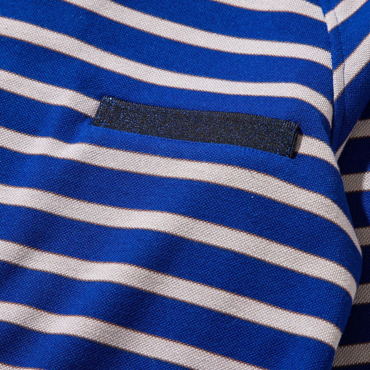 NON TOKYO BORDER POLO SHIRT ノントーキョー ボーダーポロシャツ NON-25A-0928【レディース ボディスーツモチーフ プルオーバー 股止め付き ボーダー 25FW】