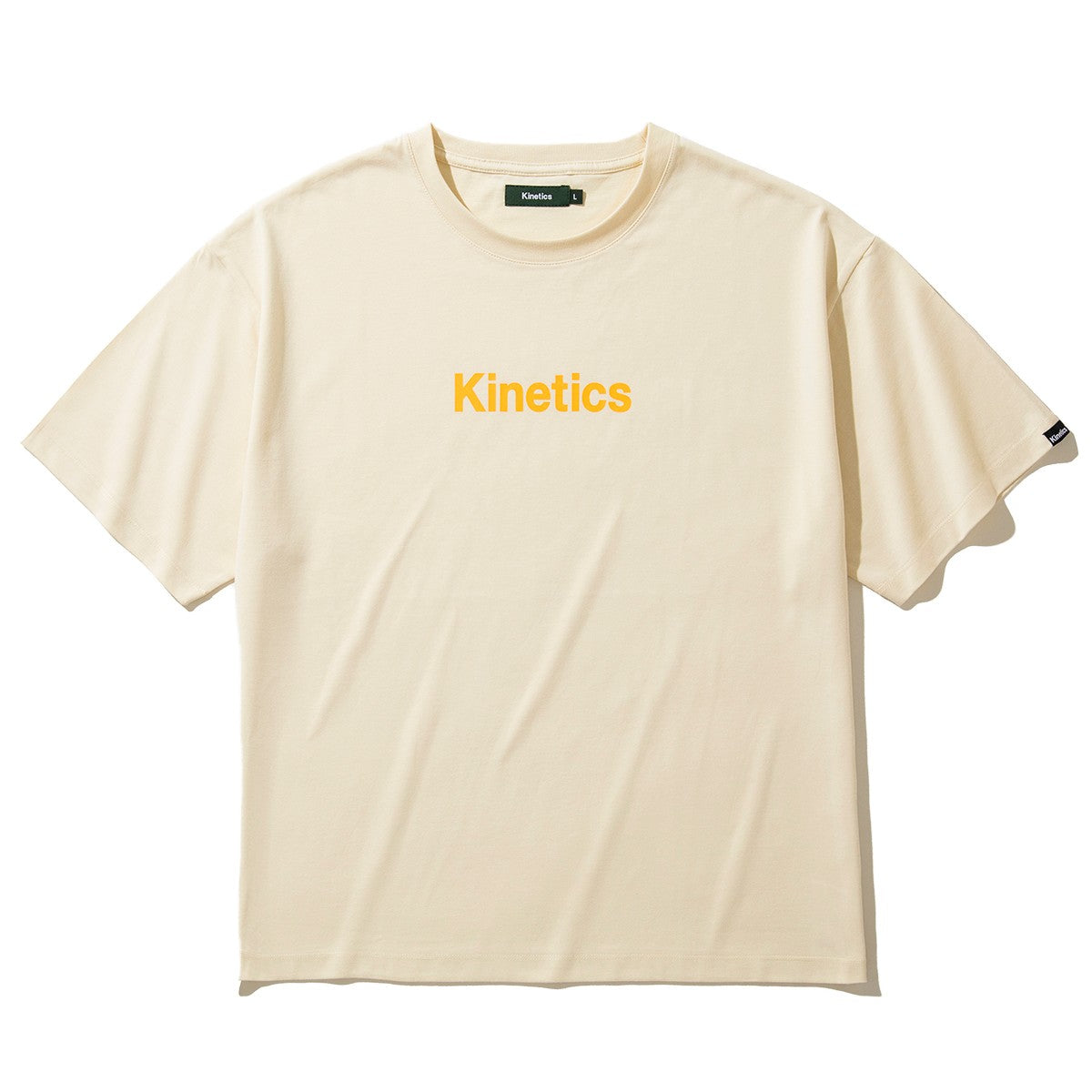 Kinetics ORIGINAL LOGO T-SHIRT キネティクス オリジナル ロゴ Tシャツ KA25T01【メンズ 半袖Tシャツ ボックスシルエット ドロップショルダー ブランドロゴ シンプル 25FW】