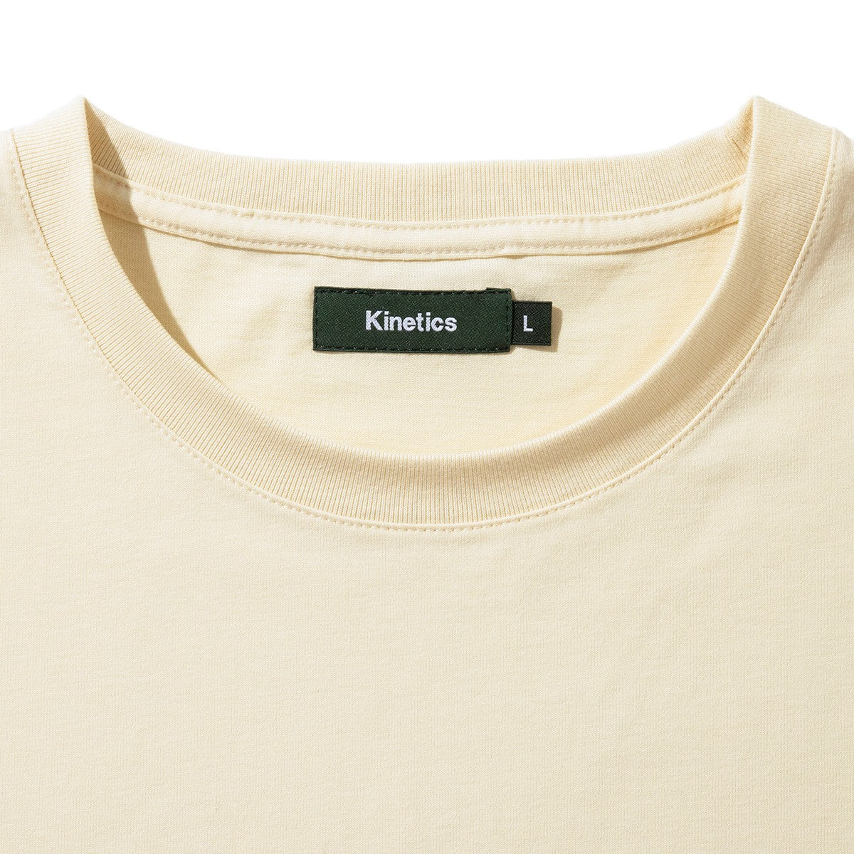 Kinetics ORIGINAL LOGO T-SHIRT キネティクス オリジナル ロゴ Tシャツ KA25T01【メンズ 半袖Tシャツ ボックスシルエット ドロップショルダー ブランドロゴ シンプル 25FW】