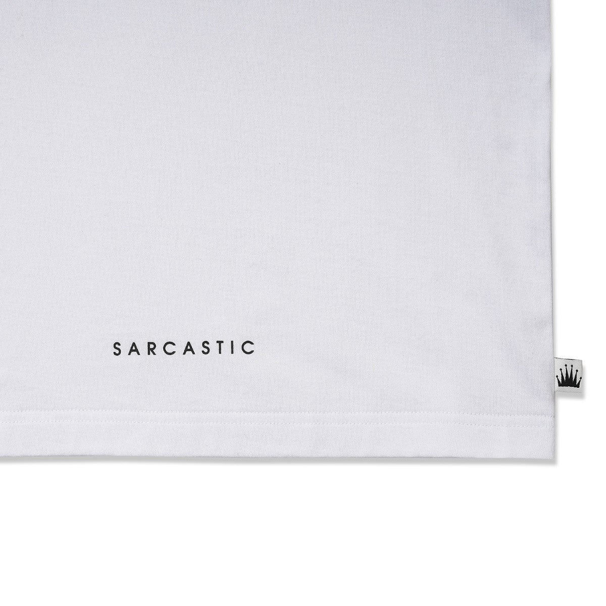 SARCASTIC E Ball 25 Short Sleeve Tee サキャスティック イーボール 25 ショートスリーブ ティー SAR252011【メンズ 半袖Tシャツ シンプル ロゴ 25FW】