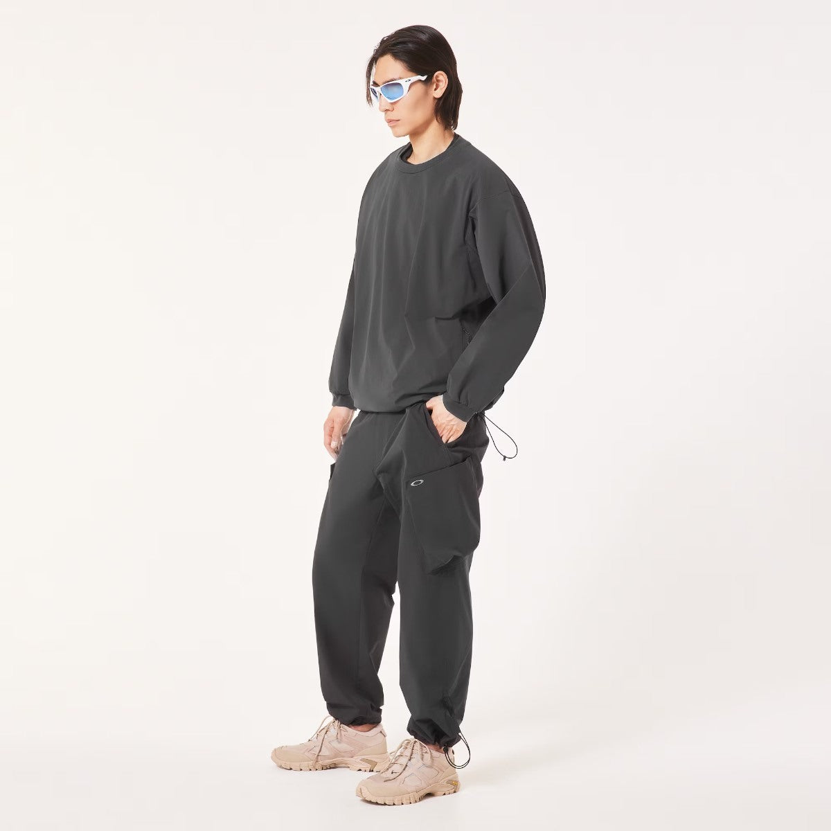 OAKLEY Fgl Fall Out Pullover 5.7 オークリー FGL フォールアウト プルオーバー 5.7 FOA408215【メンズ トップス クルーネック アウトドア 撥水 防風 ストレッチ 機能性 25FW】
